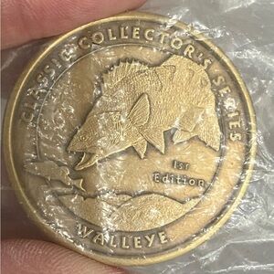 Classic Collectors Series Walleye Coin